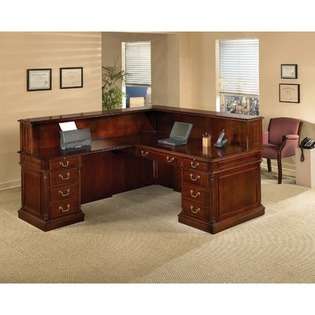 DMi Keswick 72 W L Shape Reception Desk with Right Return 