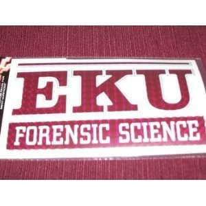   Kentucky Colonels Eku Forensic Science Decal: Sports & Outdoors