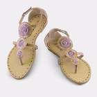 Blancho Bedding Ant Flats Beige Sandals Womens Shoes US09