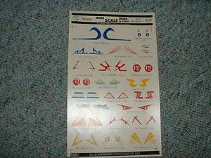 Microscale 1/72 Decals # 72 68 Japanese Group Markings #1 YY  