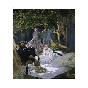    Claude Monet   Luncheon On The Grass Giclee