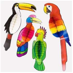  SALE Tropical Bird Tissue Decorations SALE Toys & Games