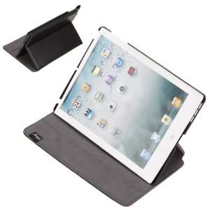  Plastic PU Leather Folio Case Stand for Apple iPad 2 