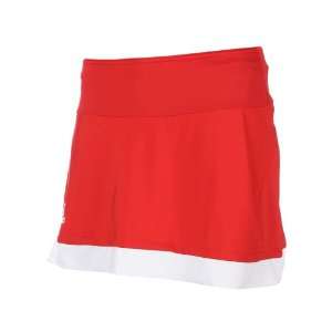    Adidas Womens Red Tennis Gym Skort Skirt  612521