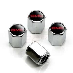  GMC Logo Chrome Tire Stem Valve Caps: Automotive