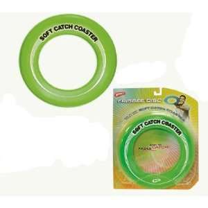  Frisbee Soft Catch Coaster, Colors May Vary Sports 
