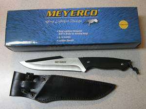 NEW Meyerco Greg Lightfoot Hog Hunter Knife & Sheath  