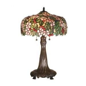 com Meyda Tiffany Lamp 15403 24.5H Tiffany Cherry Blossom Table Lamp 