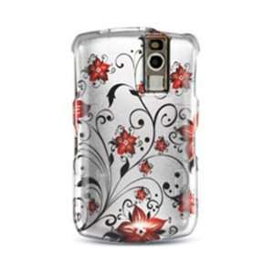   CURVE SKIN CASE TPU ELEGANCE RED FLOWER Cell Phones & Accessories