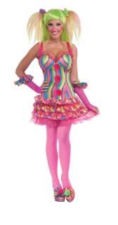 Tootsie the Clown Circus Sweetie Adult Costume Standard Size NEW 
