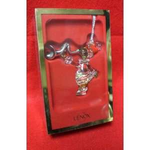  Lenox Grinch with Horn crystal ornament 