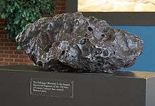 Canyon Diablo Meteor Crater Iron Meteorite WHOLE Specimen WINSLOW 