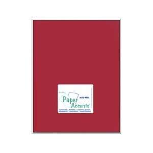  Paper Accents Cardstock 8.5x11 Pearlized Garnet  90lb 25 