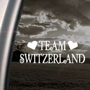  Team Switzerland Decal Car Truck Window Sticker 
