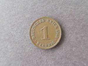 1913 Germany 1 Pfennig  