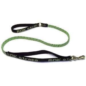  ROK Straps Large Leash, Green and Black