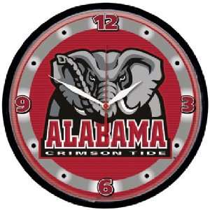   Alabama Crimson Tide NCAA Round Wall Clock
