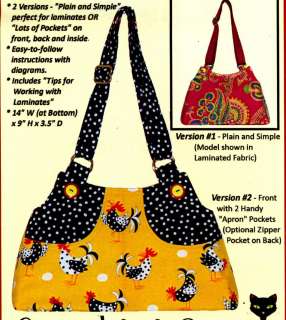 Sewphisti Cat Lizabeths Bag Handbag Purse Pattern  