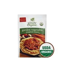 Garden Vegetable Spaghetti Sauce Certified Organic   1.31 oz