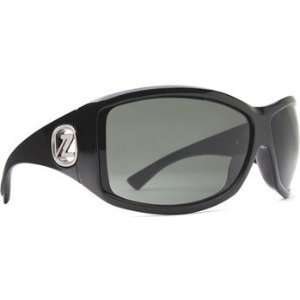  Von Zipper Debutante Black Gloss Polarized Sunglasses 