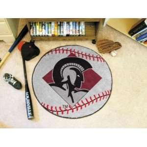 Arkansas Little Rock UALR Trojans Baseball Shaped Area Rug Welcome 