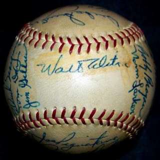 1960 Dodgers Gil Hodges Alston Team Signed Baseball PSA  