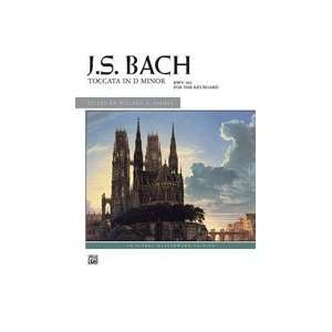  Bach   Toccata in D minor   Piano   Late Intermediate 