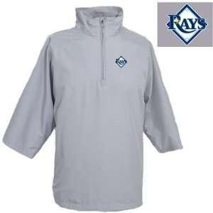  Tampa Bay Rays Official Short Sleeve Windshirt   Silver Extra 