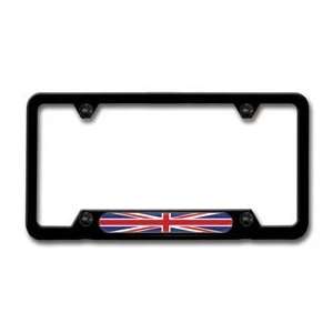  MINI Cooper Black License Plate Frame Union Jack 