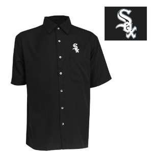  Chicago White Sox Premiere Shirt by Antigua   Black Small 