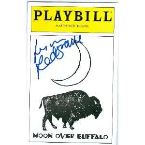 Lynn Redgrave autographed Playbill Program Moon Over Buffalo Broadway 