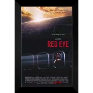  Red Eye 27x40 FRAMED Movie Poster   Style A   2005