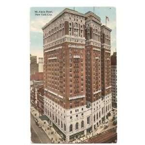    PostcardMc Alpine Hotel New York City 1914: Everything Else