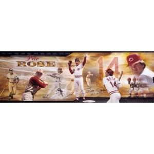 Pete Rose Autographed Picture   Panoramic