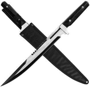 Trademark Knives WhetstoneT Huge Stainless Steel Survival Knife   18 