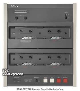 SONY CCP1300 CCP 1300 Standard Cassette Duplicator  