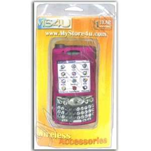  Magenta Rubberized Hard Crystal Clip On Skin Case Palm for 