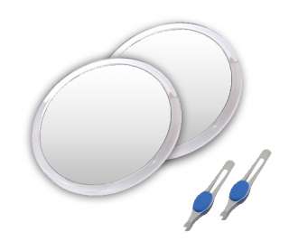 Pack   DB Tech Large 10 Suction Cup 8X Magnifying Mirror w 