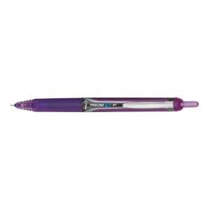   Retractable Rolling Ball Pen, Purple Ink, Fine, 1 DZ