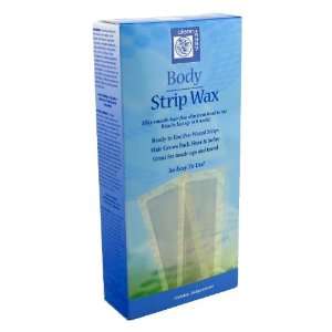  Clean & Easy Body Strip Wax (3 Pack) with Free Nail File 