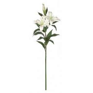   Artificial Lily Casablanca Flower Stem Wedding Decor