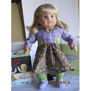  American Girl Bitty Baby Corduroy Dress Set Toys & Games