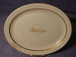Vintage Syracuse Union Pacific RR Winged Streamliner Small Platter 