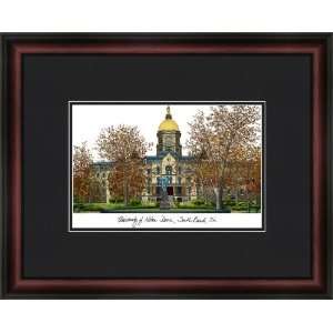   : University Notre Dame Campus Lithograph Picture: Sports & Outdoors