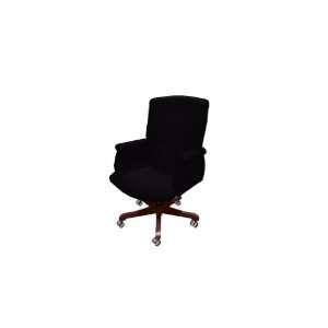   Vinyl Mid Back Traditional Office Chair, Mesa (Black): Office Products