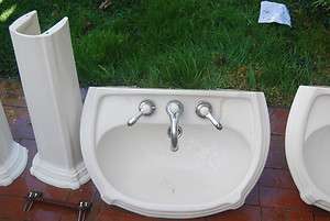 KOHLER vanity sink with faucet included  