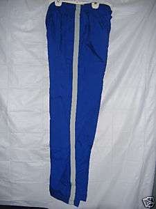 229 Royal Blue Warm up Pant Size Large  