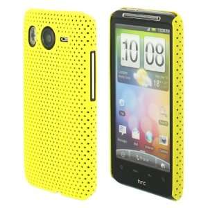   Hard Perforated Mesh Case for HTC Desire HD with Screen Protector