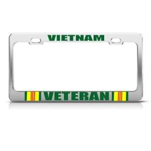 Vietnam Veteran Heavy Duty Military license plate frame 