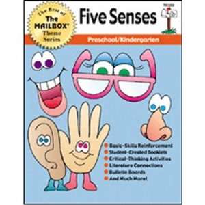  The Education Center TEC3233 Theme Book Five Senses Gr Pk 